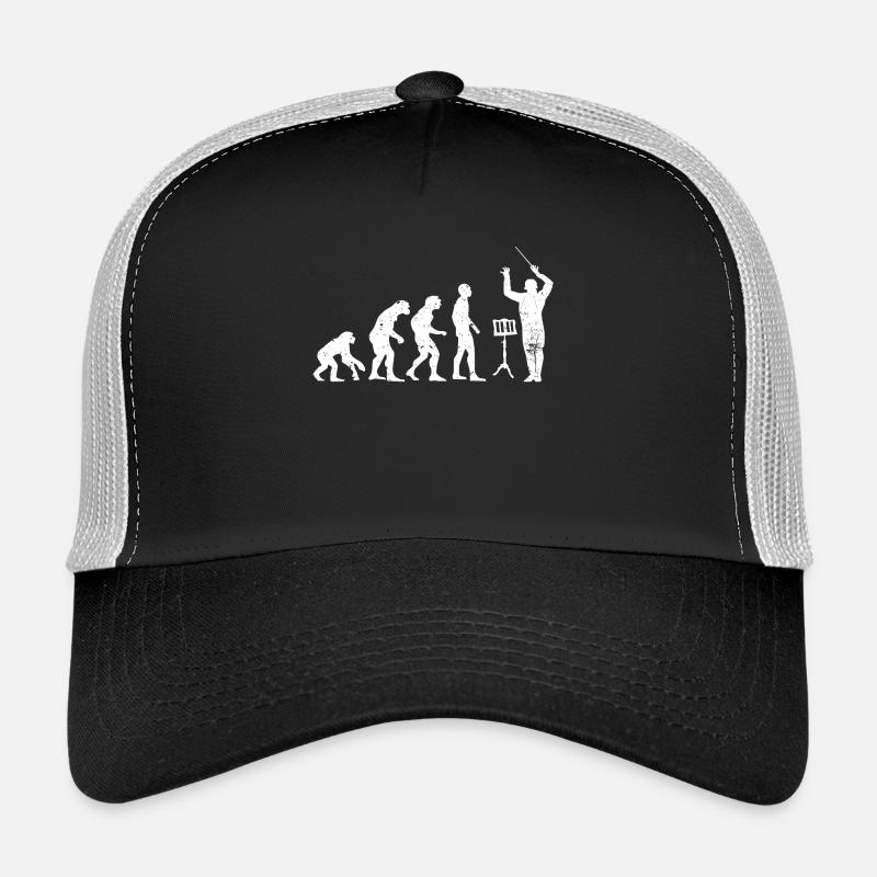 Dirigent Evolution Musiker Geschenkidee Trucker Cap
