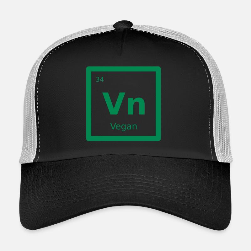 Vegan (Element) - Trucker Cap - black/stone grey