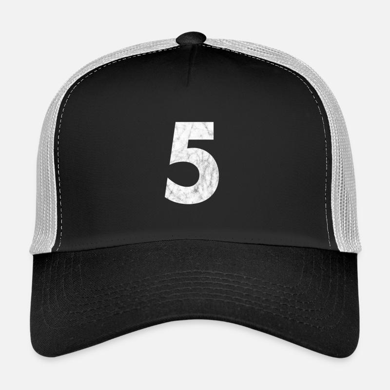 Numéro 5, numéro 5, cinq, cinq, cinq Numéro cinq Casquette trucker 