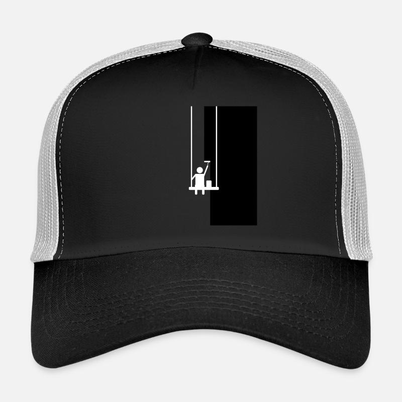 Der Maler - Trucker Cap - Schwarz/Steingrau