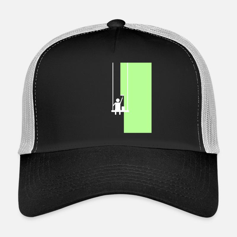Der Maler - Trucker Cap - Schwarz/Steingrau