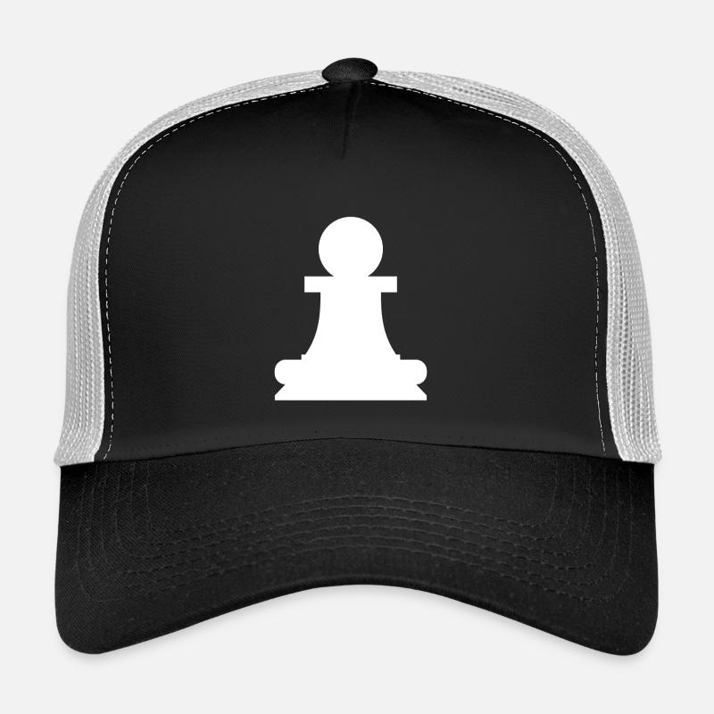 Le pion blanc Casquette trucker 