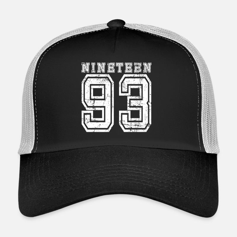 1993 NINETEEN - Casquette trucker  - noir/gris pierre