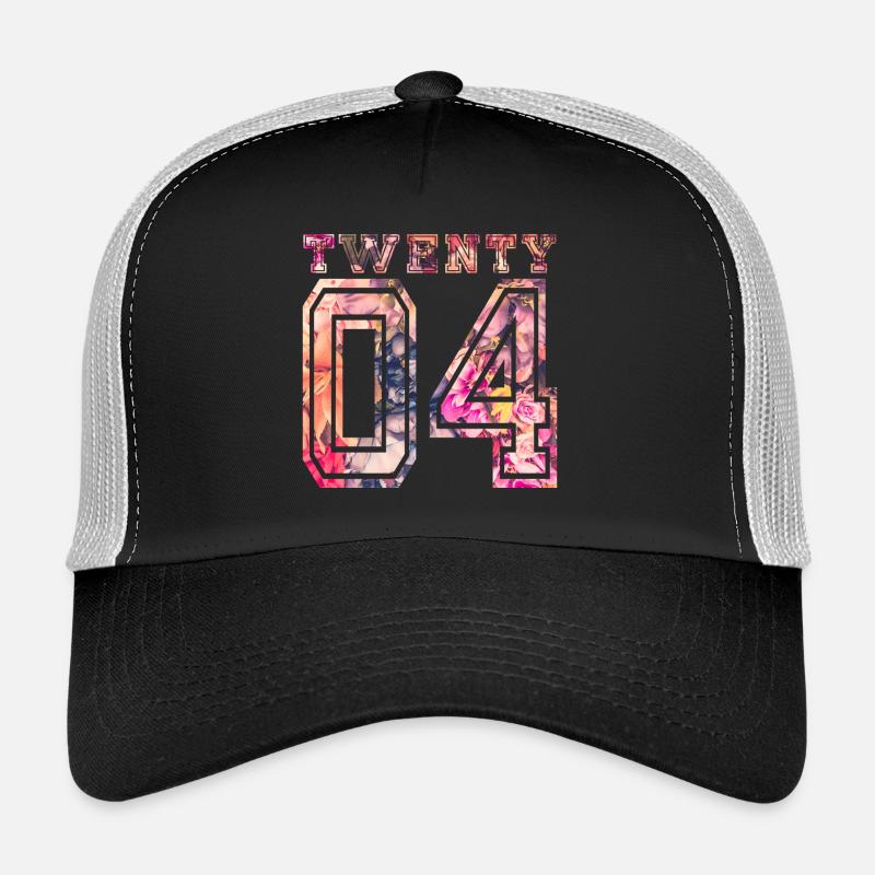Twenty 2004 - Trucker Cap - Schwarz/Steingrau