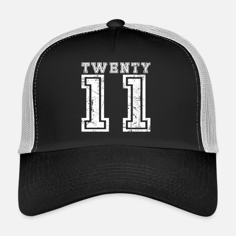 Twenty 2011 - Trucker Cap - Schwarz/Steingrau