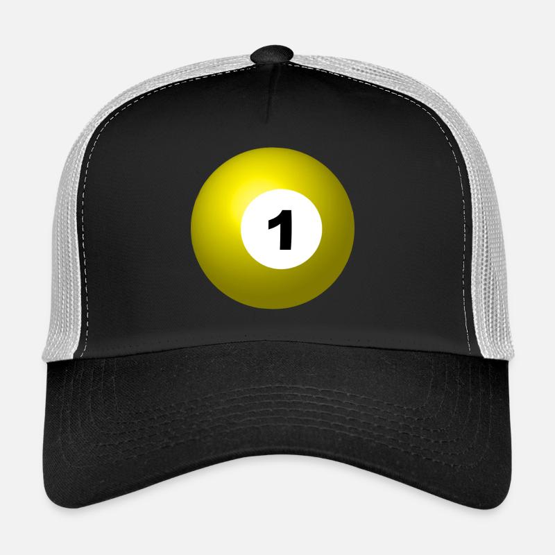 pool billards billiards snooker queue ball sport35 Trucker Cap