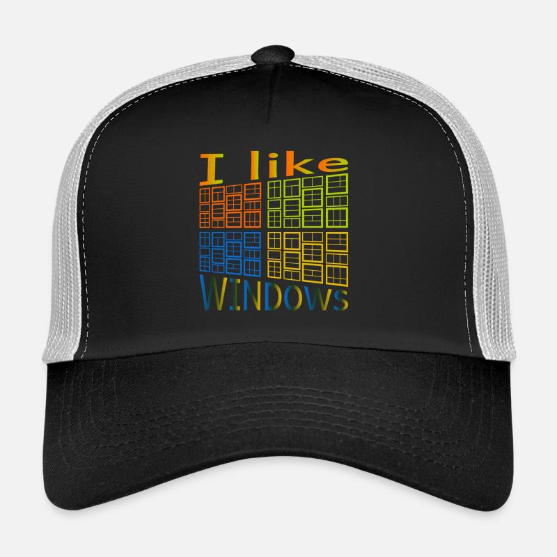 I like Windows Trucker Cap