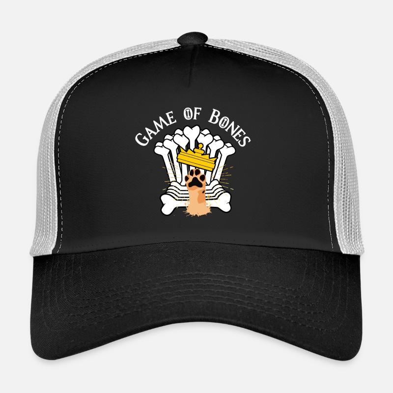 Game of Bones - Trucker Cap - black/stone grey