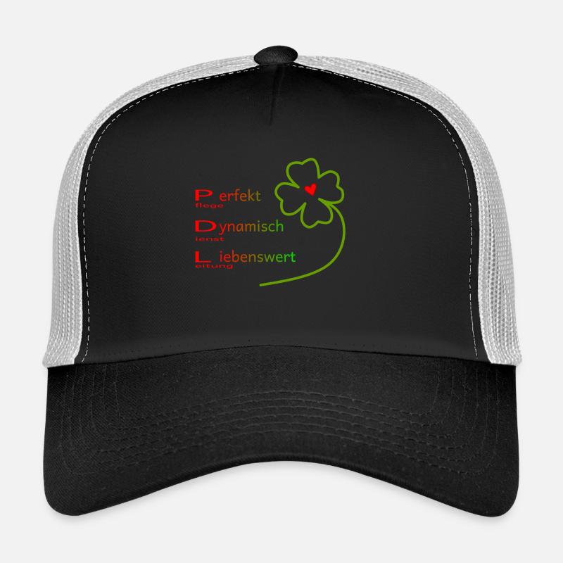 Pflegedienstleitung - Trucker Cap - Schwarz/Steingrau