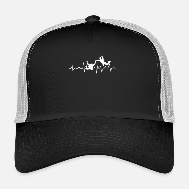 Parachutisme shirt · · Skydive Heartbeat Casquette trucker 