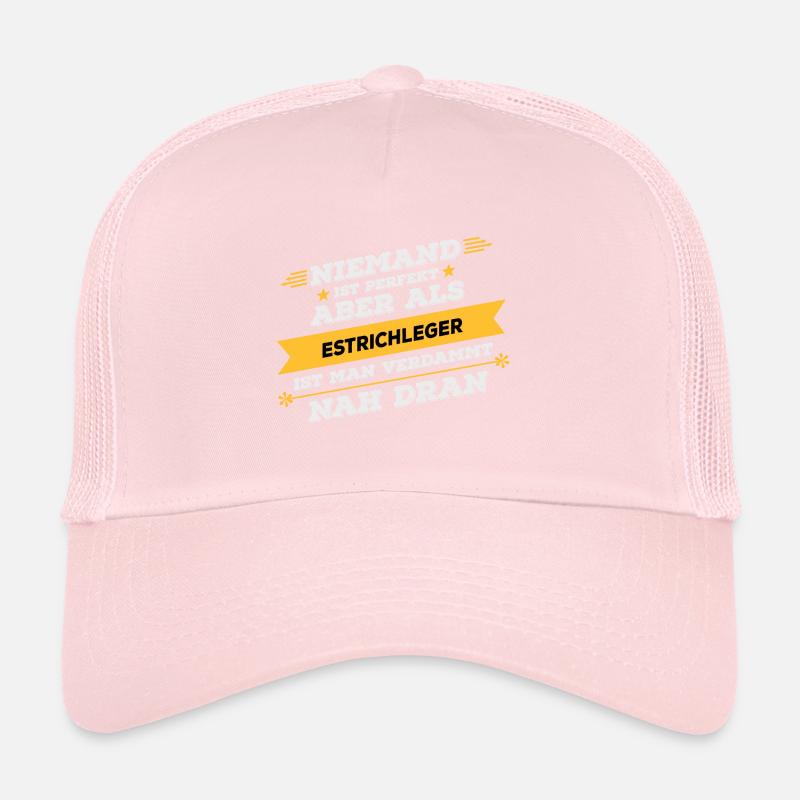 Estrichleger Beruf Geschenk Trucker Cap