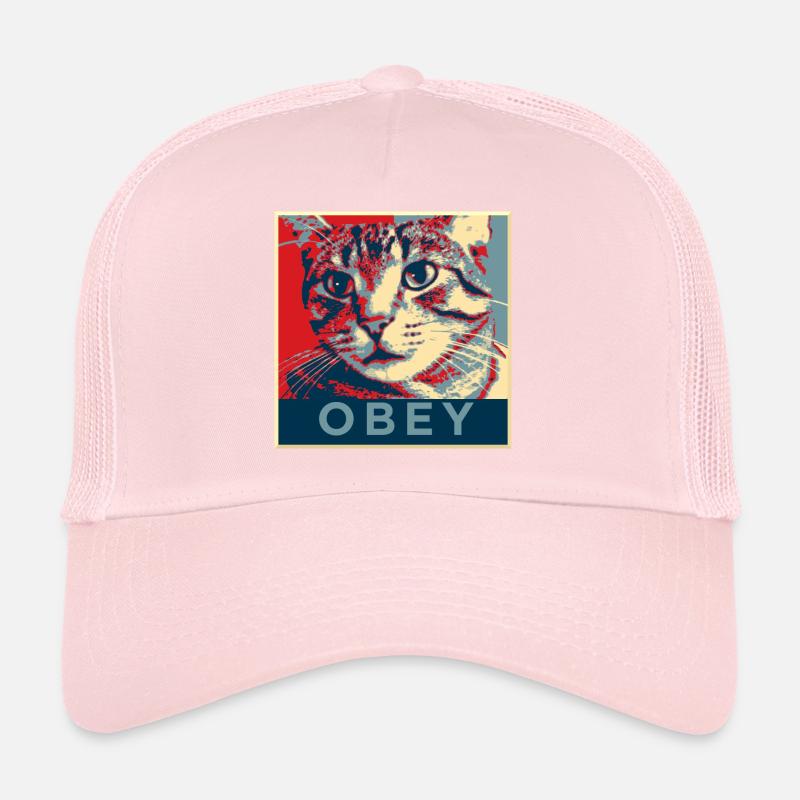 Obéissez le chat! Casquette trucker 
