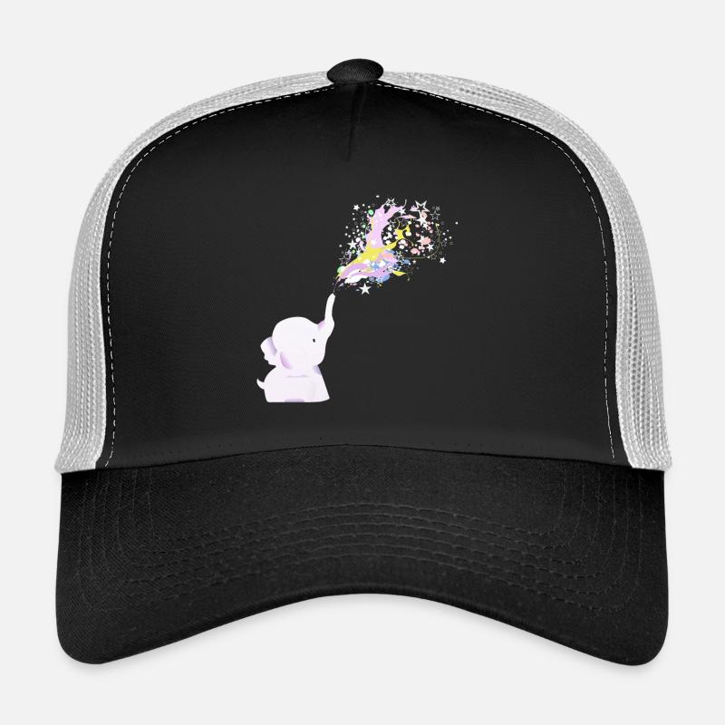 Baby Elephant - Trucker Cap - black/stone grey