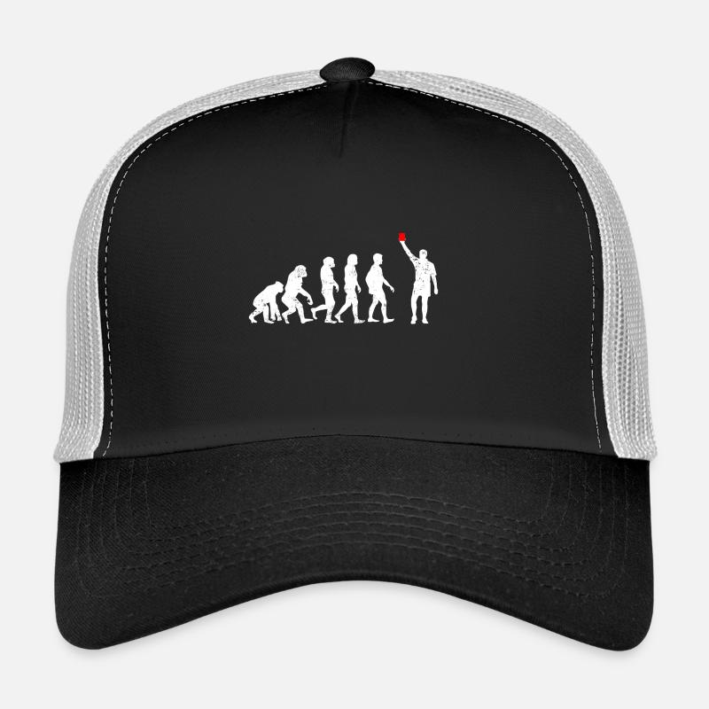 Referee evolution gift soccer card Trucker Cap