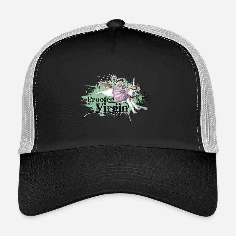 shirt de princesse licorne récolement vert vierge Casquette trucker 