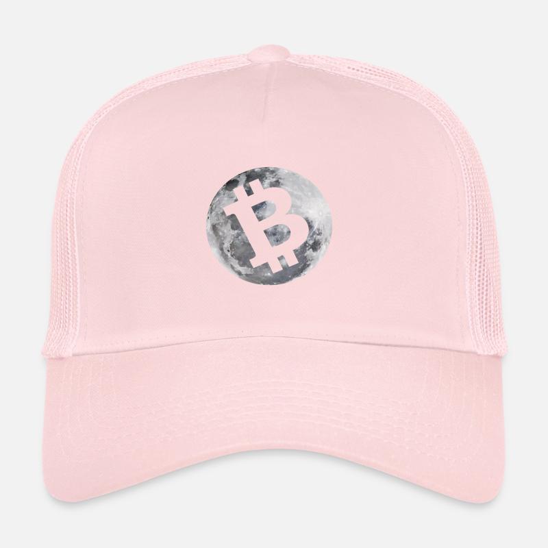 Bitcoin à la lune / crypto-monnaie / idée cadeau Casquette trucker 