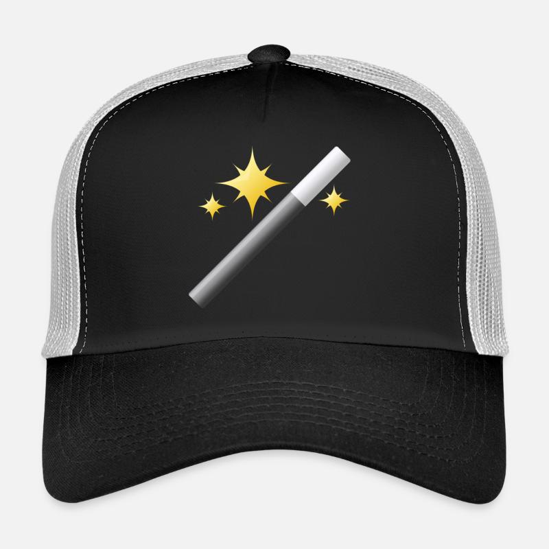 Wizard Wizard Sorcerer Magic Magic Witch Magic Trucker Cap