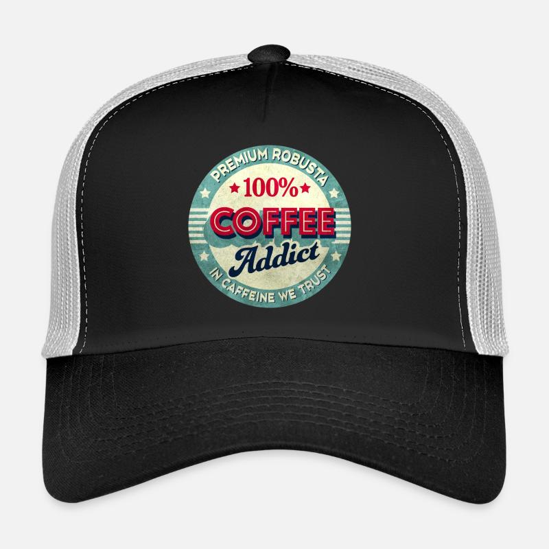 café Addict Casquette trucker 