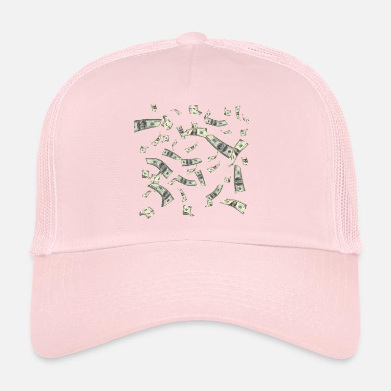 Flux de trésorerie Pluie d’argent Casquette trucker 