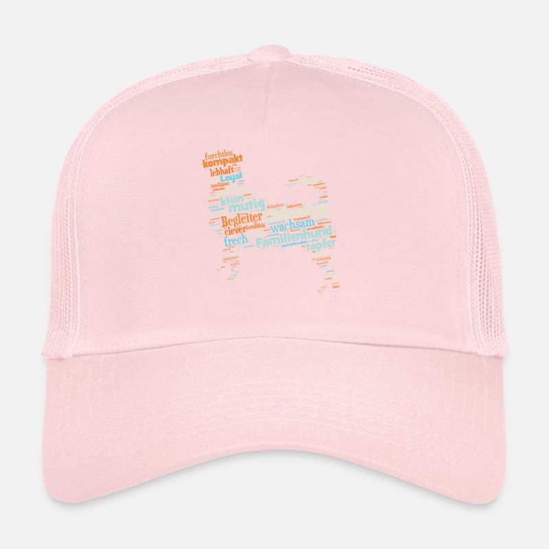 Chihuahua Wordcloud Characteristics Trucker Cap