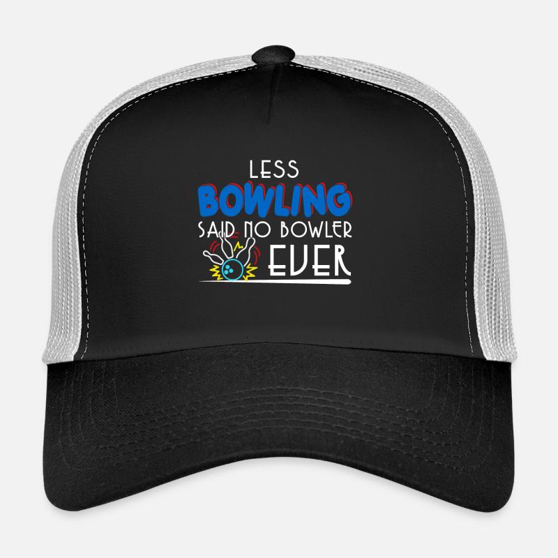 Bowling lovers forever and ever! - Trucker Cap - black/stone grey