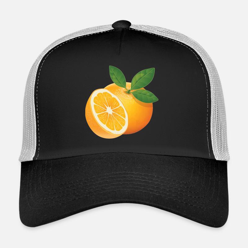 Orange Trucker Cap