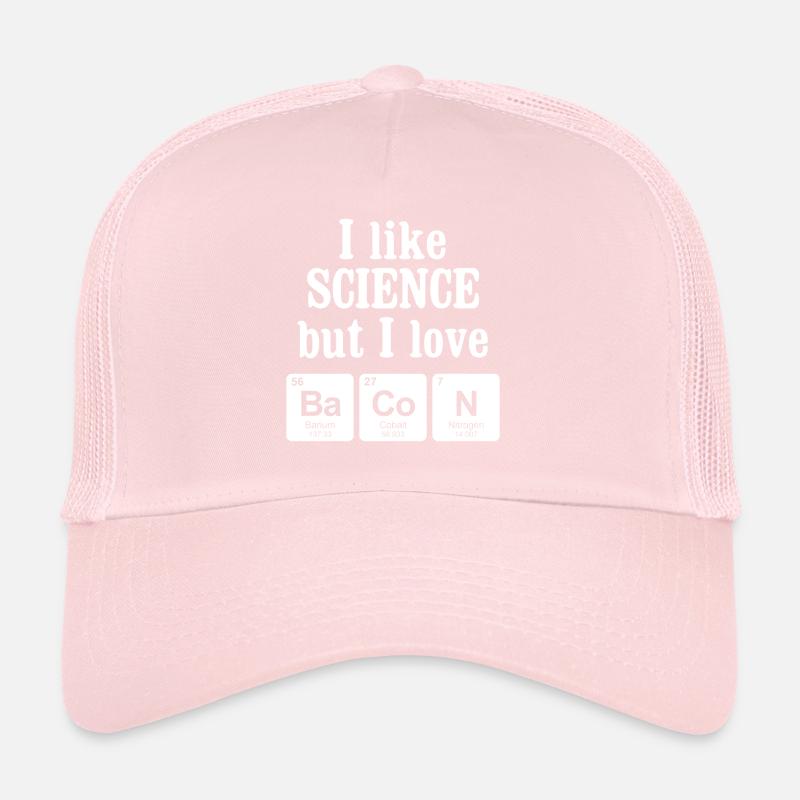 I love Ba Co N - witziges Element Shirt - Geschenk Trucker Cap