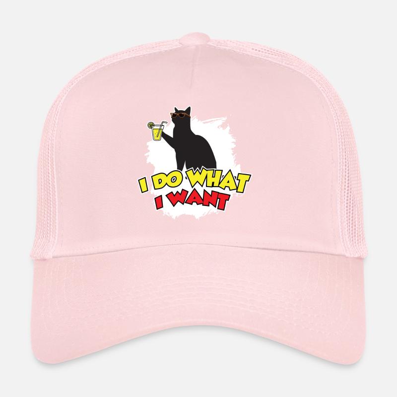 Katzenshirt: Ich mache was ich will! Trucker Cap