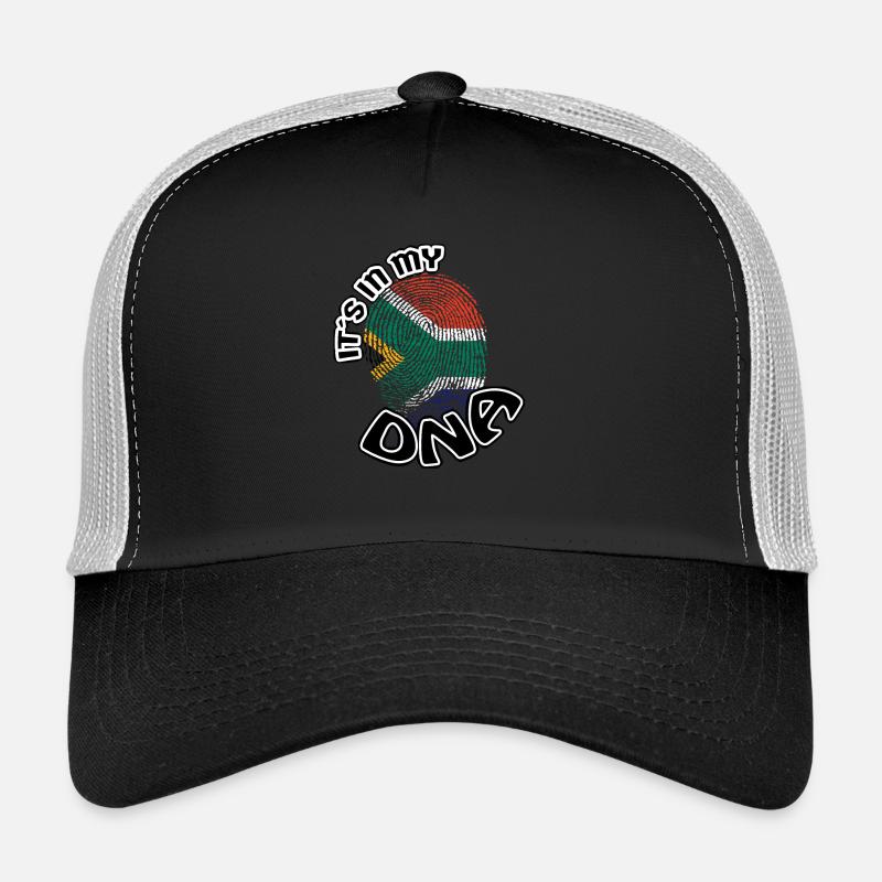 Geschenk Its in my dna dns roots Suedafrika Trucker Cap