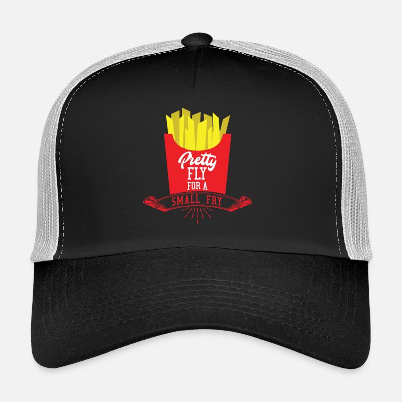 Français Pretty Fly - Casquette trucker  - noir/gris pierre