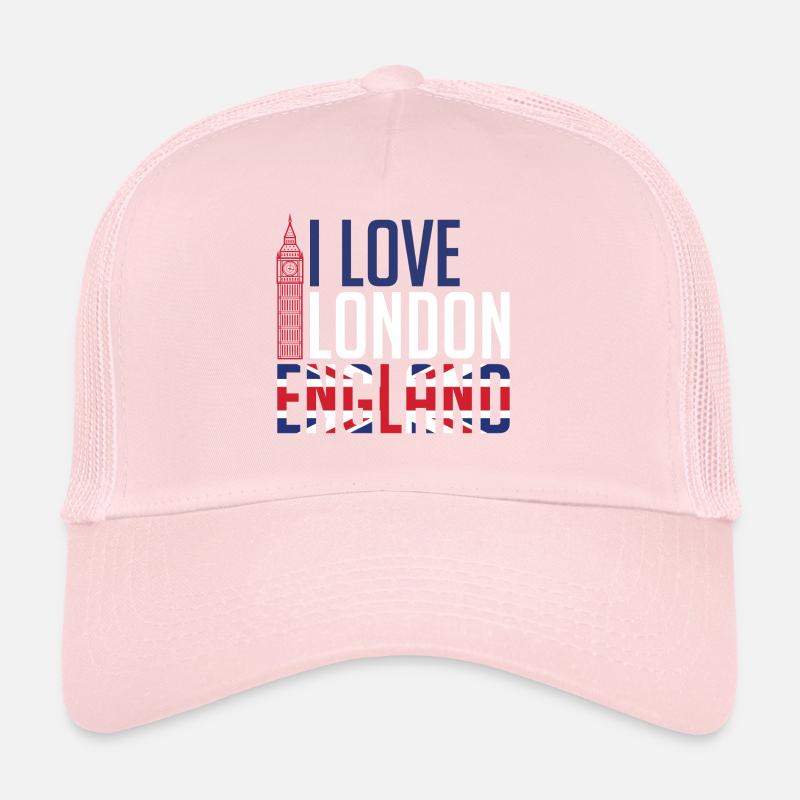 J'aime Londres Angleterre Casquette trucker 