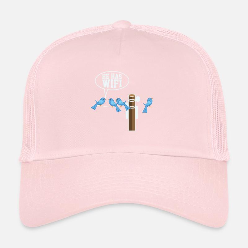GEEK / NERD: Il W- Lan Casquette trucker 