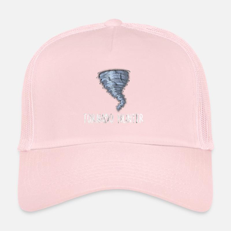 Tornado Hunter Nature Twister Gift Idea Trucker Cap