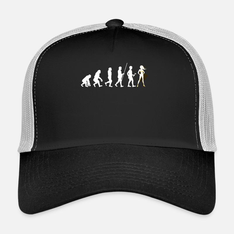 Evolution du cadeau t-shirt super-héros puissance Casquette trucker 