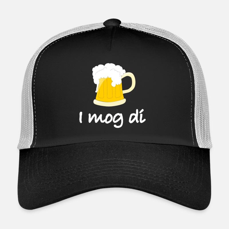Bier Liebe Bayern Geschenkidee Dialekt Trucker Cap
