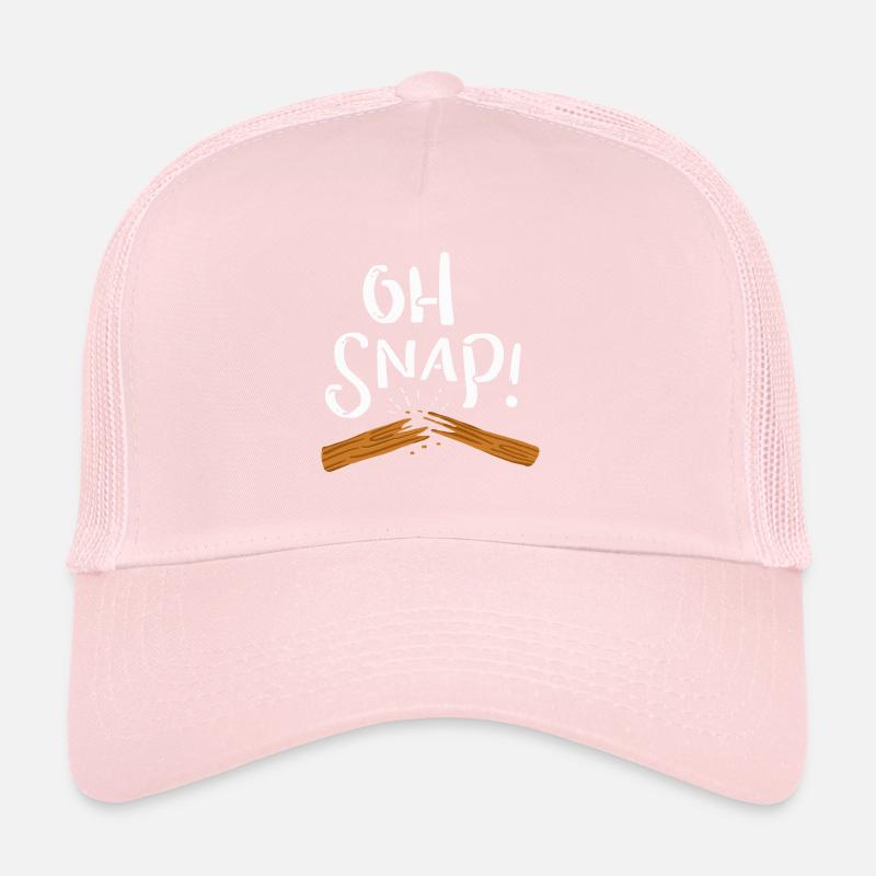 Oh snap! broken through Trucker Cap