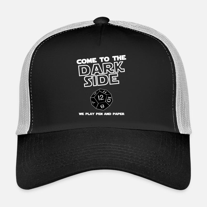 Darkside stylo et du papier Casquette trucker 