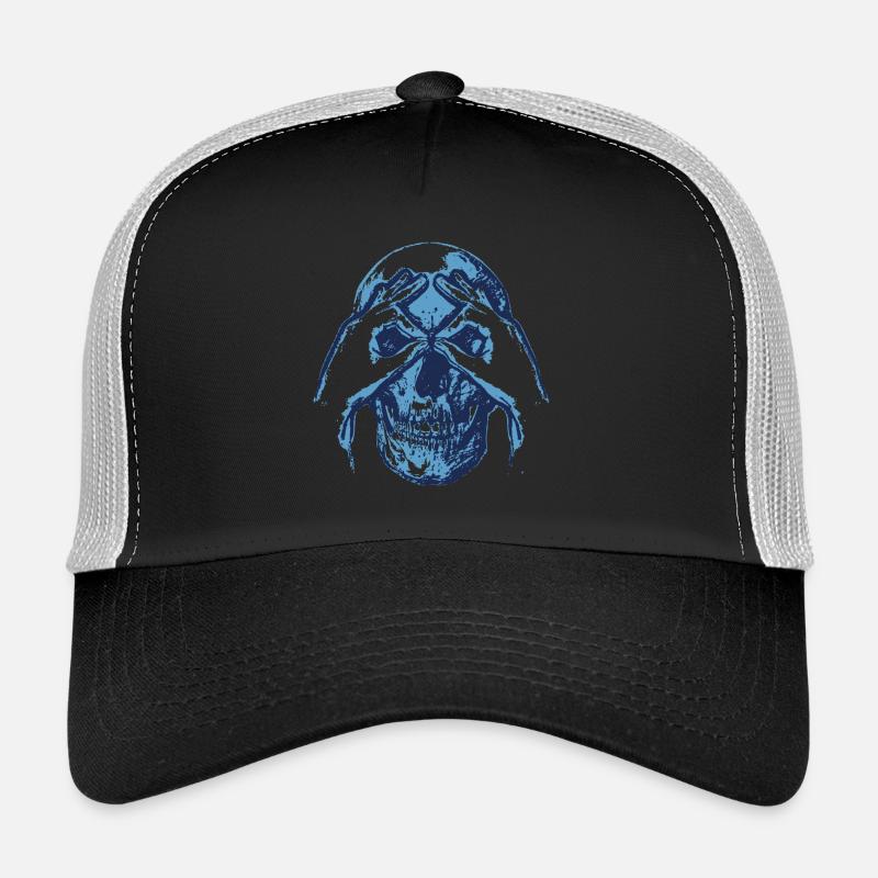 Totenkopf - Kuckuck - Geschenk Trucker Cap