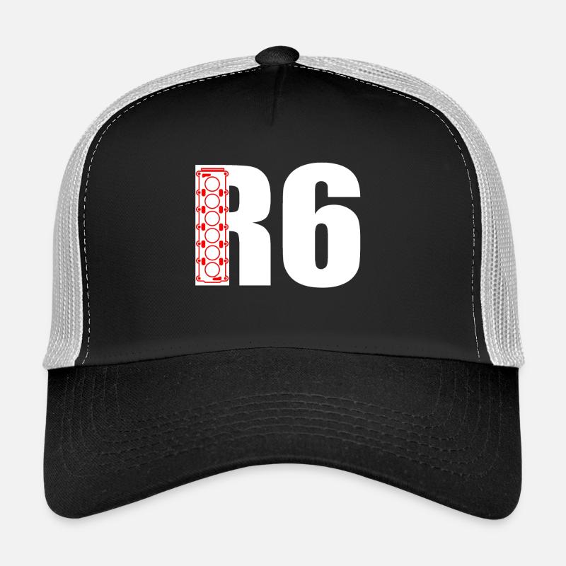 R6 inline six-cylinder in-line engine Trucker Cap