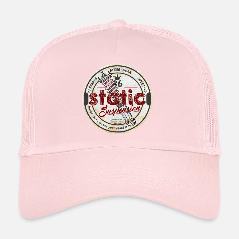Static suspension Trucker Cap