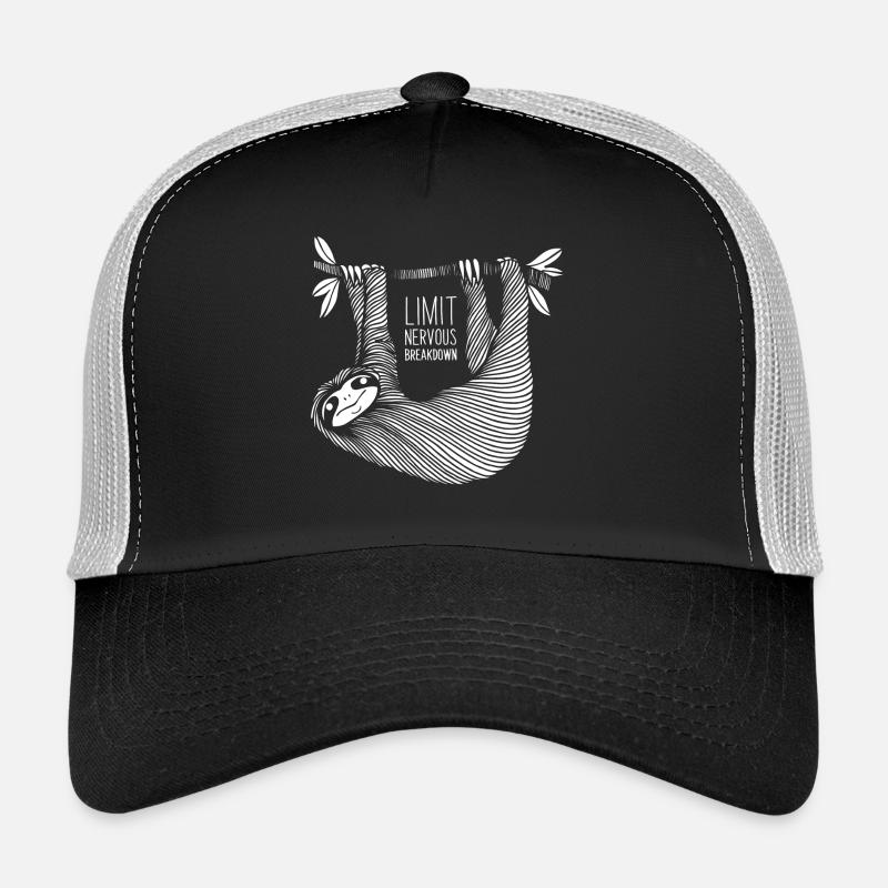 The lazy, animal, limit nervous breakdown Trucker Cap