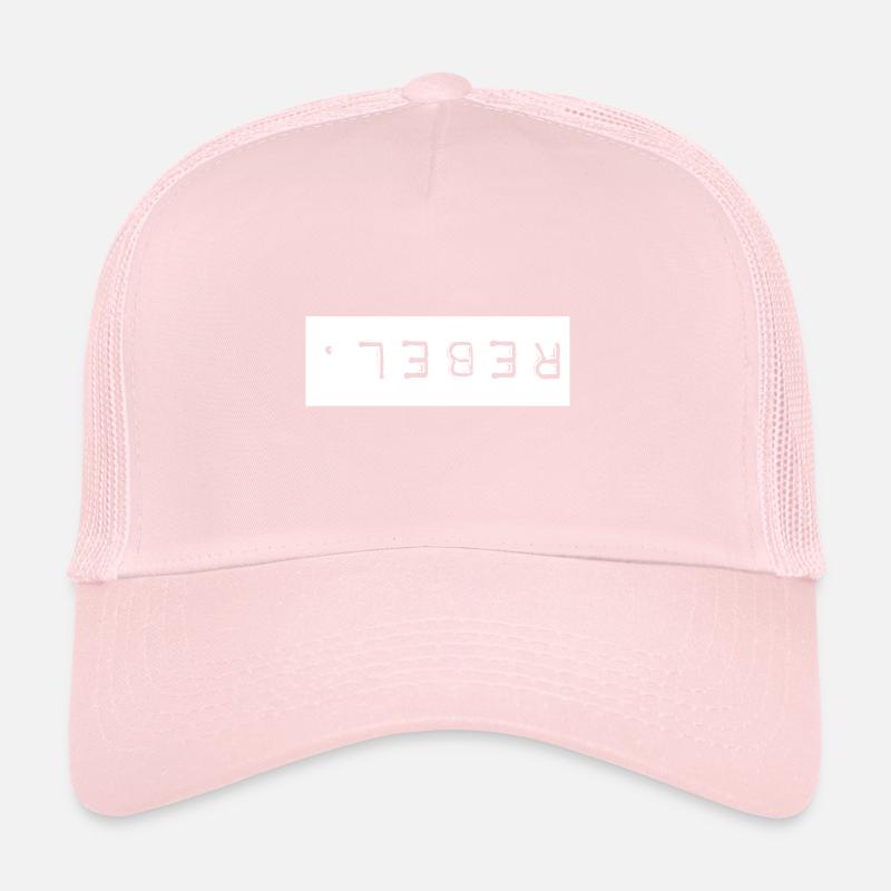 Chemise de déclaration, rebelle! Casquette trucker 