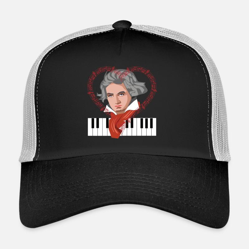 Ich liebe Beethoven Komponist Pianist Klassik Trucker Cap
