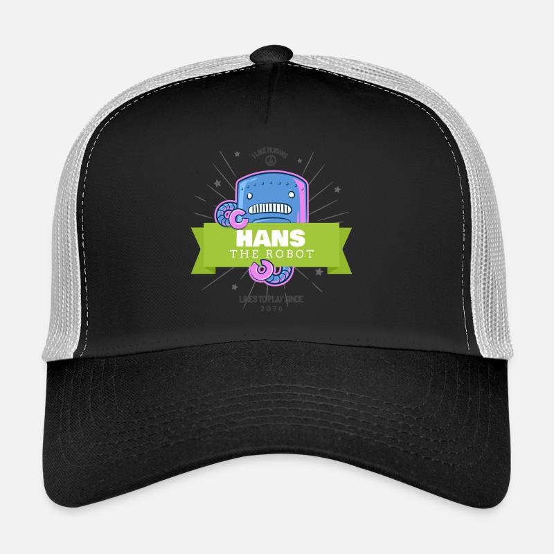 Hans the Robot Trucker Cap