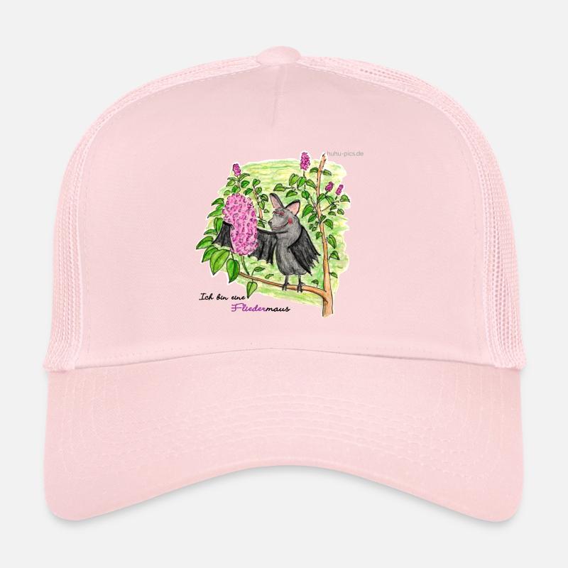 Souris lilas Casquette trucker 