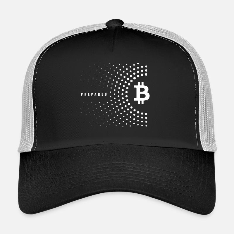Bitcoin Prepared - Trucker Cap - Schwarz/Steingrau