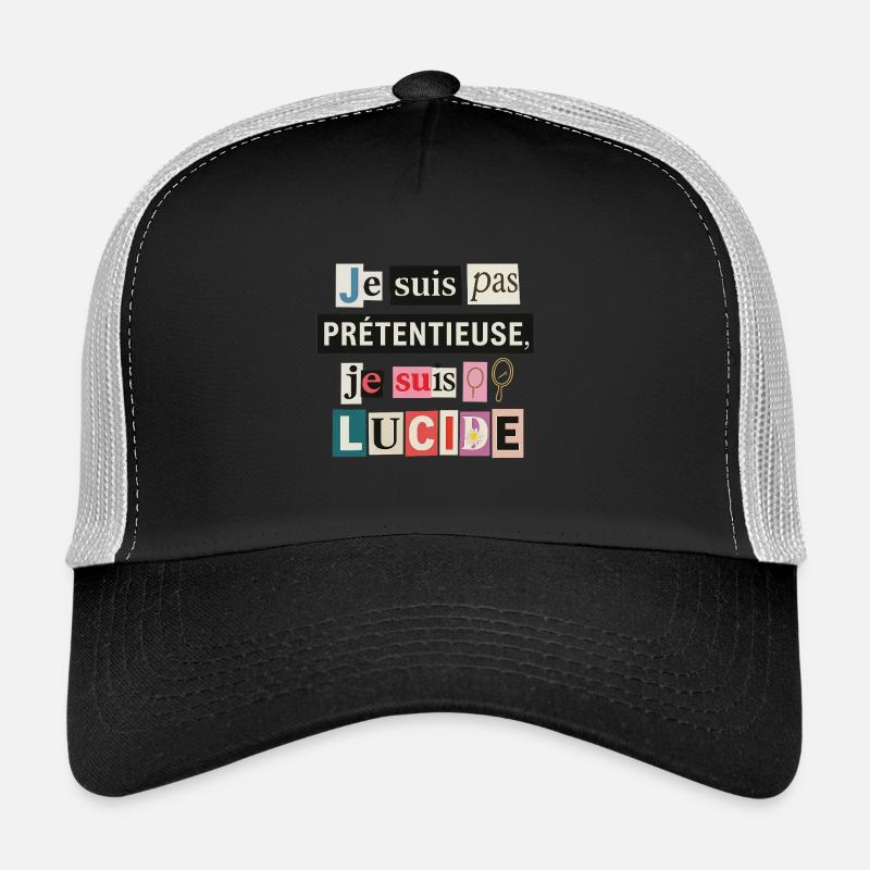 I'm not pretentious, I'm lucid Trucker Cap