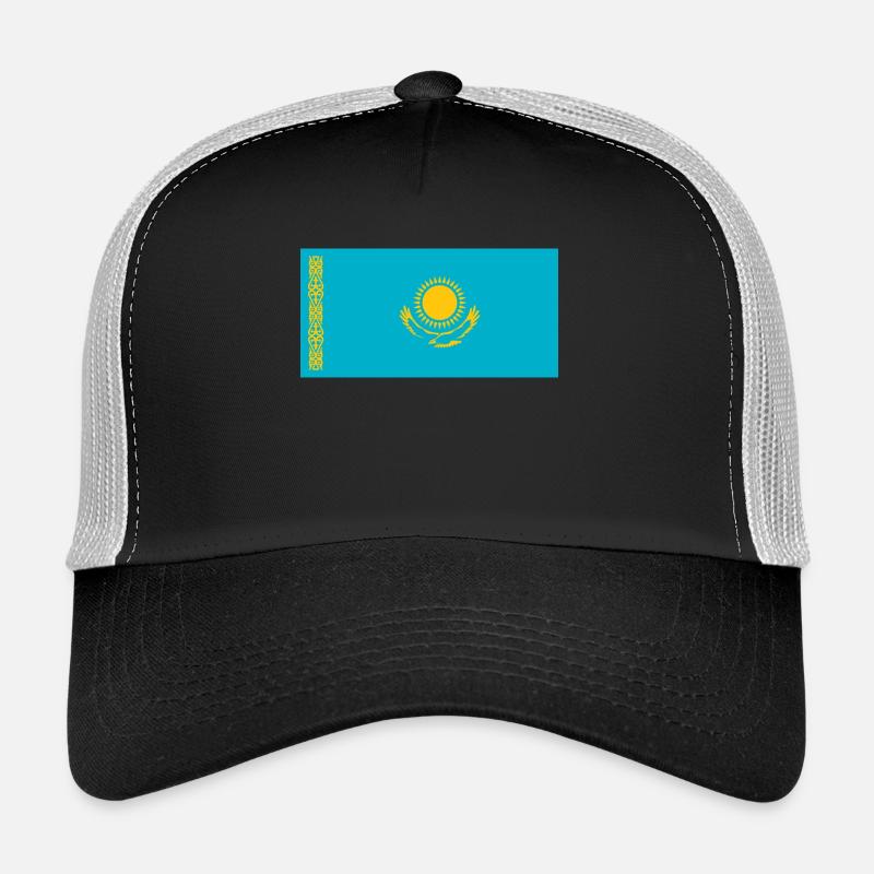 Drapeau national du Kazakhstan Casquette trucker 