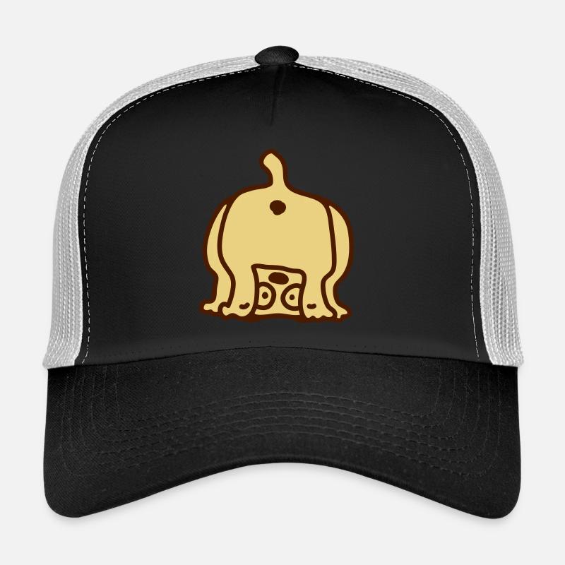 Chien de derrière Casquette trucker 