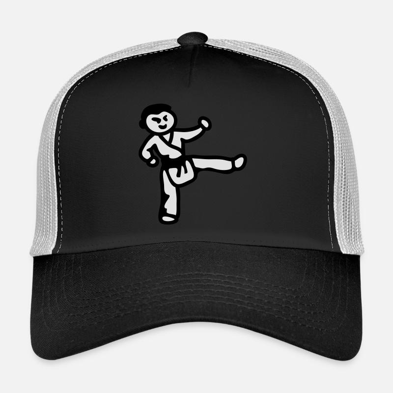 Le garçon de karaté Casquette trucker 
